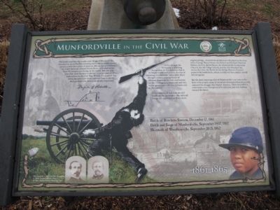 Munfordville in the Civil War Marker image. Click for full size.