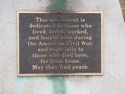 Munfordville Civil War Monument image. Click for full size.