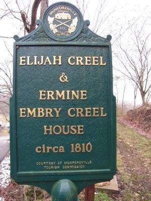 Elijah & Ermine Embry Creel House image. Click for full size.