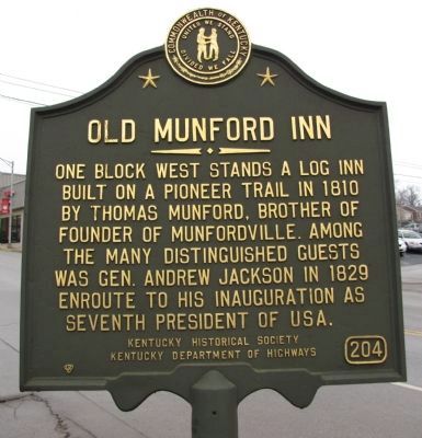 Old Munford Inn Marker image. Click for full size.