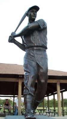 James B. ‘Mickey’ Vernon Statue image. Click for full size.