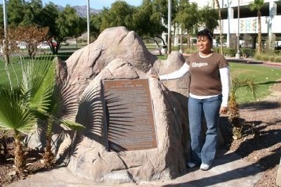 History of the Fort Mojave Tribe Marker image. Click for full size.