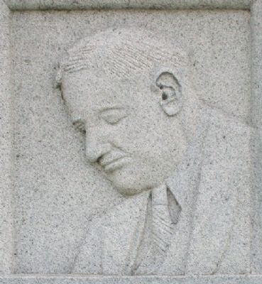 William Allen White Image on Marker. Click for full size. William Allen White Image on Marker image. Click for full size.