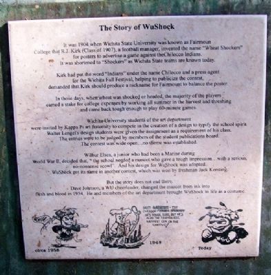 The Story of WuShock Marker image. Click for full size.