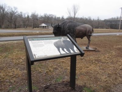 The Great Buffalo Crossing Marker image. Click for full size.