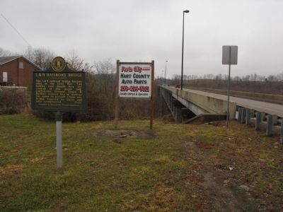 L&N Railroad Bridge Marker. Click for full size. L&N Railroad Bridge Marker image. Click for full size.