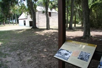 Kingsley Plantation Marker. Click for full size. Kingsley Plantation Marker image. Click for full size.