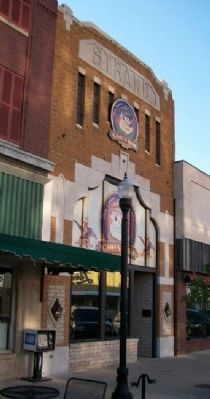Strand Theater and Marker. Click for full size. Strand Theater and Marker image. Click for full size.