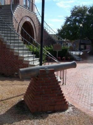 Burke County Marker, seen in background. Click for full size. Burke County Marker, seen in background image. Click for full size.