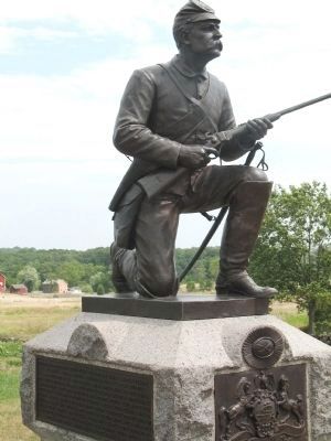 First Pennsylvania Cavalry Marker image. Click for full size.