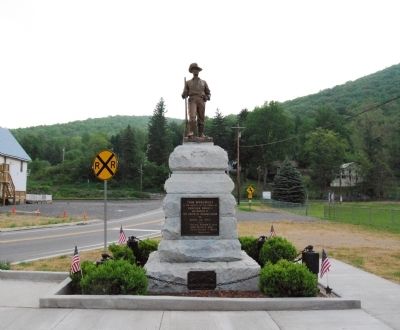 Bucktails Monument Marker. Click for full size. Bucktails Monument Marker image. Click for full size.
