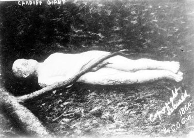 The Cardiff Giant image. Click for full size.
