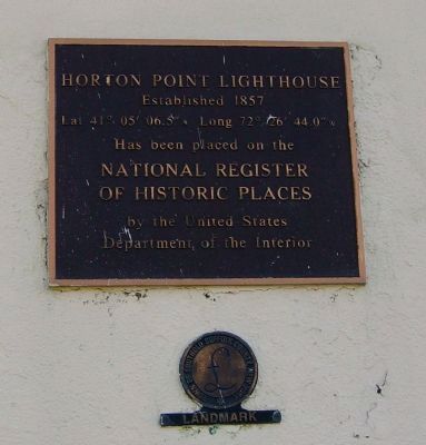Horton Point Lighthouse Marker image. Click for full size.