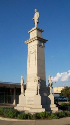 Reno County Civil War Soldiers & Sailors Monument image. Click for full size.