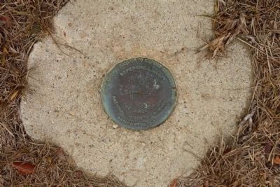 Site of Fort Johnson National Geodetic Survey 1934, 1983, No. 3 image. Click for full size.