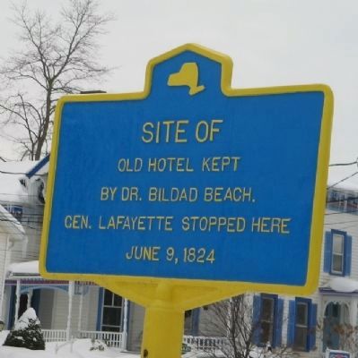 Site of Old Hotel Marker image. Click for full size.