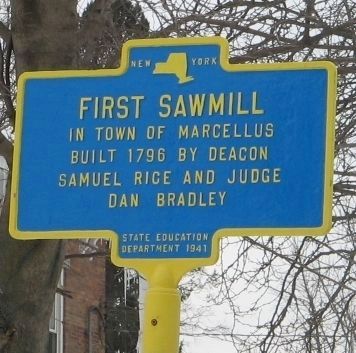 First Sawmill Marker image. Click for full size.