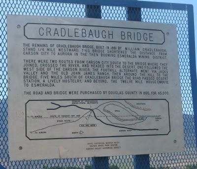 Cradlebaugh Bridge Marker image. Click for full size.