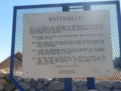 Mottsville Marker image. Click for full size.