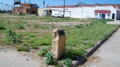 Site of the Larned House Marker. Click for full size. Site of the Larned House Marker image. Click for full size.