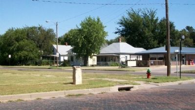 Site of Original Cash Store Marker. Click for full size. Site of Original Cash Store Marker image. Click for full size.