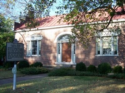 Carter House Marker. Click for full size. Carter House Marker image. Click for full size.