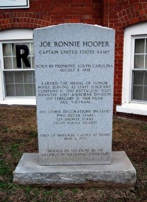 Joe Ronnie Hooper Marker image. Click for full size.