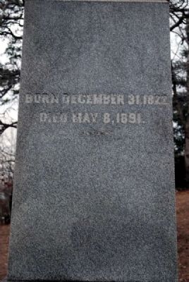 Henry Phickney Hammett Monument -<br>South Inscription image. Click for full size.