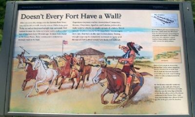 Doesn't Every Fort Have a Wall? Marker. Click for full size. Doesn't Every Fort Have a Wall? Marker image. Click for full size.