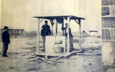Photo on Well, Adobe Hospital & Hospital Steward's Quarters Marker image. Click for full size.