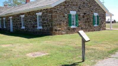 Well, Adobe Hospital & Hospital Steward's Quarters Marker. Click for full size. Well, Adobe Hospital & Hospital Steward's Quarters Marker image. Click for full size.