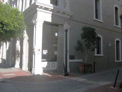 Hotaling Building Marker - wide view image. Click for full size.