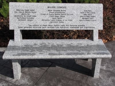 Global War on Terrorism Memorial Marker. Click for full size. Global War on Terrorism Memorial Marker image. Click for full size.