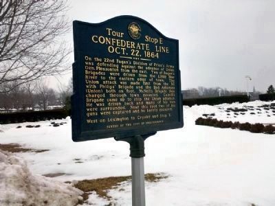 Confederate Line Marker image. Click for full size.
