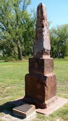 Third Infantry Honored Dead Monument and Marker. Click for full size. Third Infantry Honored Dead Monument and Marker image. Click for full size.