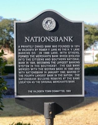 Nationsbank Marker image. Click for full size.