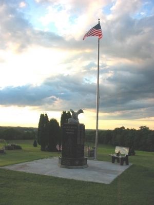 Walnut Mound Veterans Memorial. Click for full size. Walnut Mound Veterans Memorial image. Click for full size.
