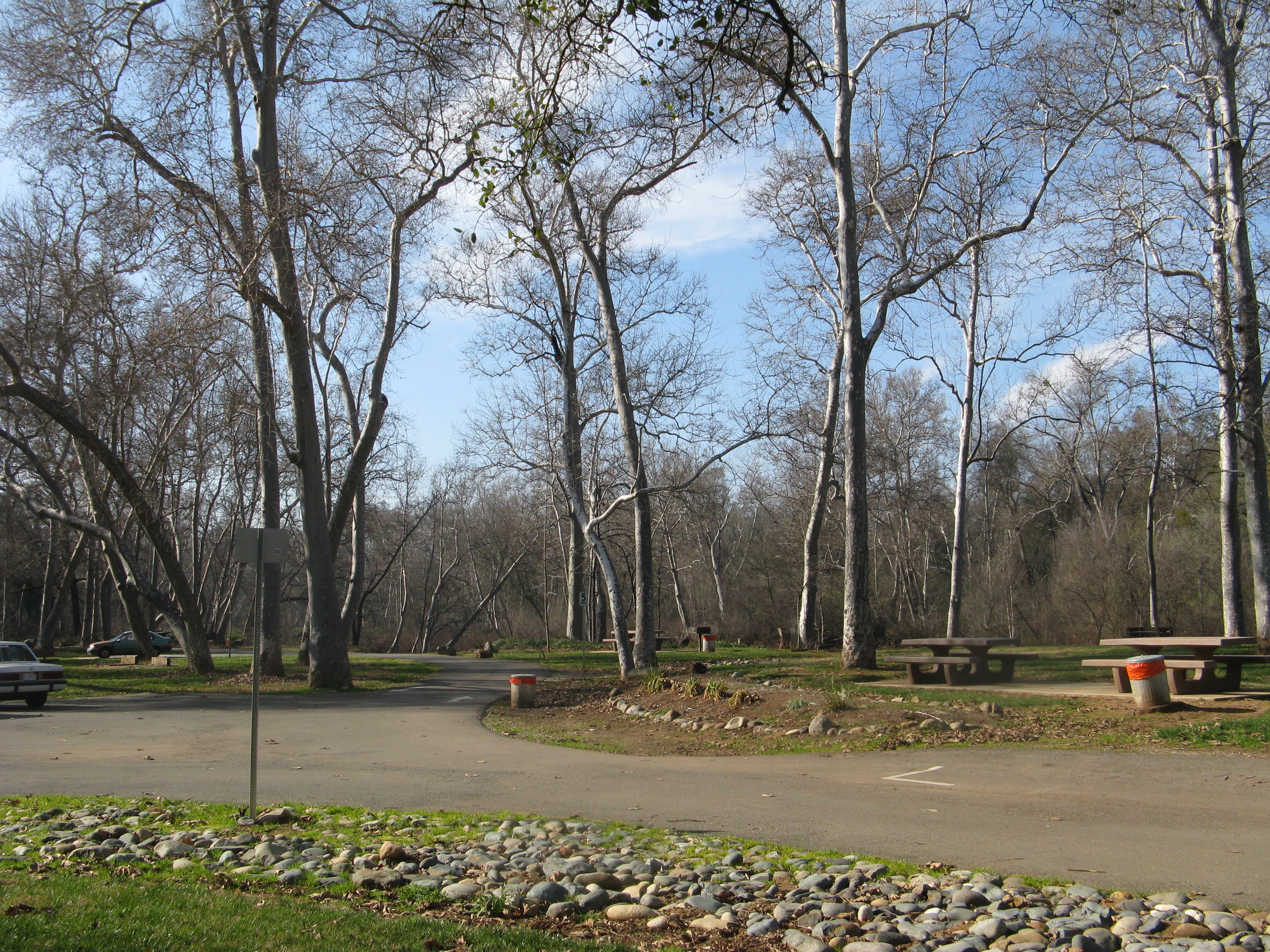 View of the Picnic Area from the Marker