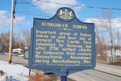 Kuskuskies Towns Marker image. Click for full size.