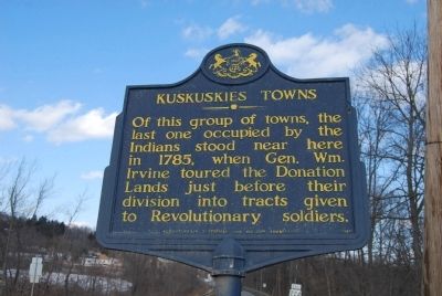 Kuskuskies Towns Marker image. Click for full size.