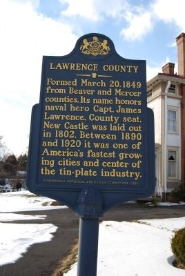 Lawrence County Marker image. Click for full size.