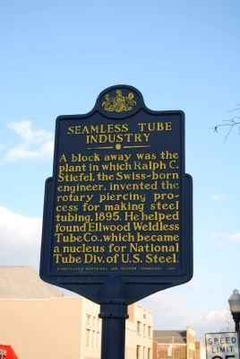 Seamless Tube Industry Marker image. Click for full size.