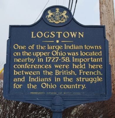 Logstown Marker image. Click for full size.