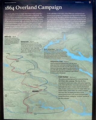 Cold Harbor Marker (center panel) image. Click for full size.