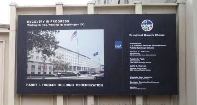 "Harry S. Truman Building Modernization" image. Click for full size.
