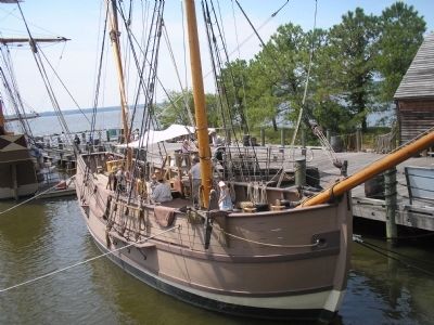The Discovery at Jamestown image. Click for full size.