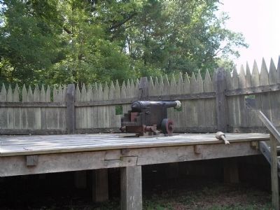 James Fort Artillery Platform image. Click for full size.