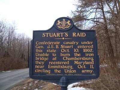 Stuart's Raid Marker image. Click for full size.