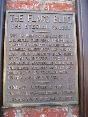 The Flagg Building Marker image. Click for full size.
