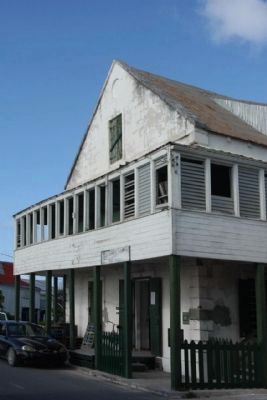 Timco Marker, along Front Street. Click for full size. Timco Marker, along Front Street image. Click for full size.